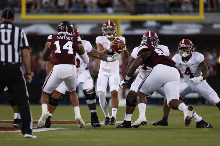 Bryce Young, Alabama football, Mississippi State 2021